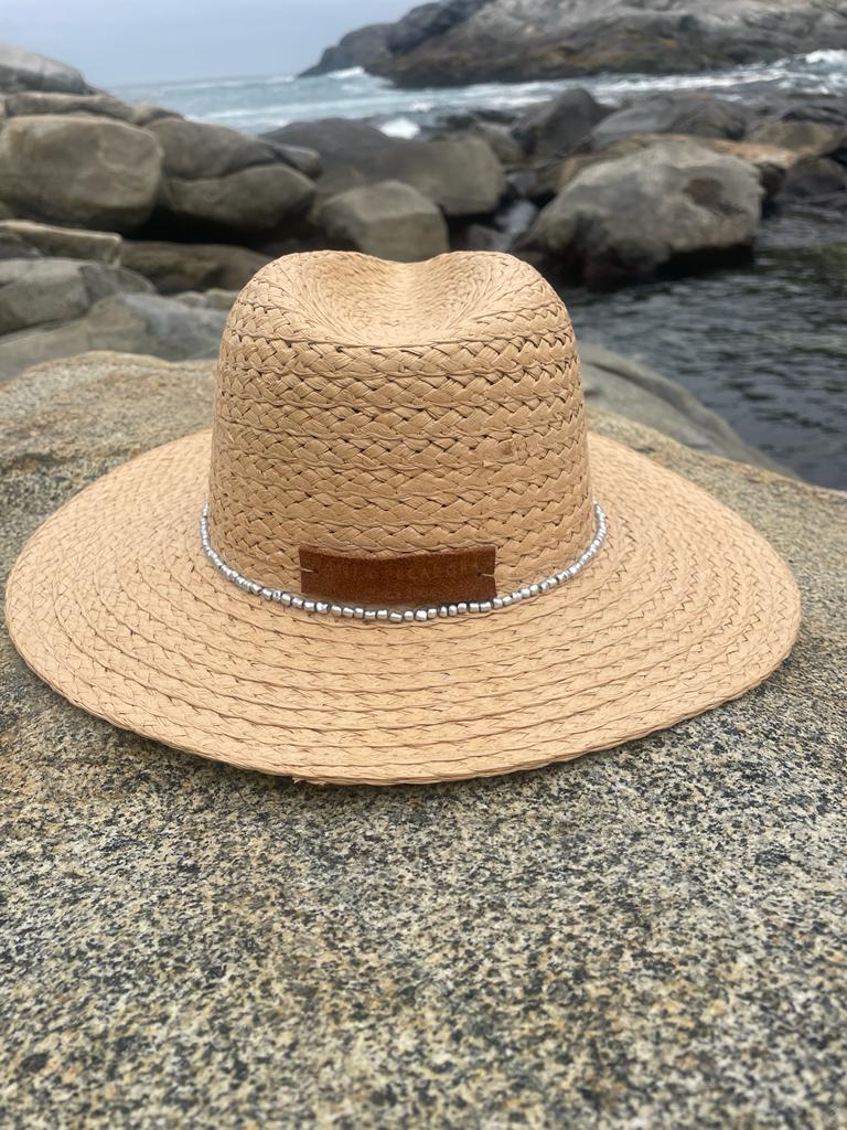 Sombrero Beach Bull ala ancha tostado