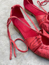 Sandalias midi Filippa rouge