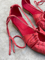 Sandalias midi Filippa rouge
