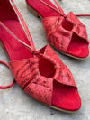 Sandalias midi Filippa rouge