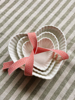 Set de 3 pocillos corazón