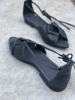 Sandalias midi Filippa negro