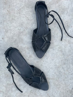 Sandalias midi Filippa negro