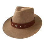Sombrero Toval ala media tostado