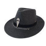 Sombrero Black Phuket ala media negro